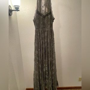 Long boho or western dress